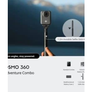 Camera Hành Động DJI Osmo 360 Độ - Cam Kết Chính Hãng 100%, Bảo Hành 12 Tháng, Lỗi 1 Đổi 1 15 Ngày | BigBuy360 - bigbuy360.vn
