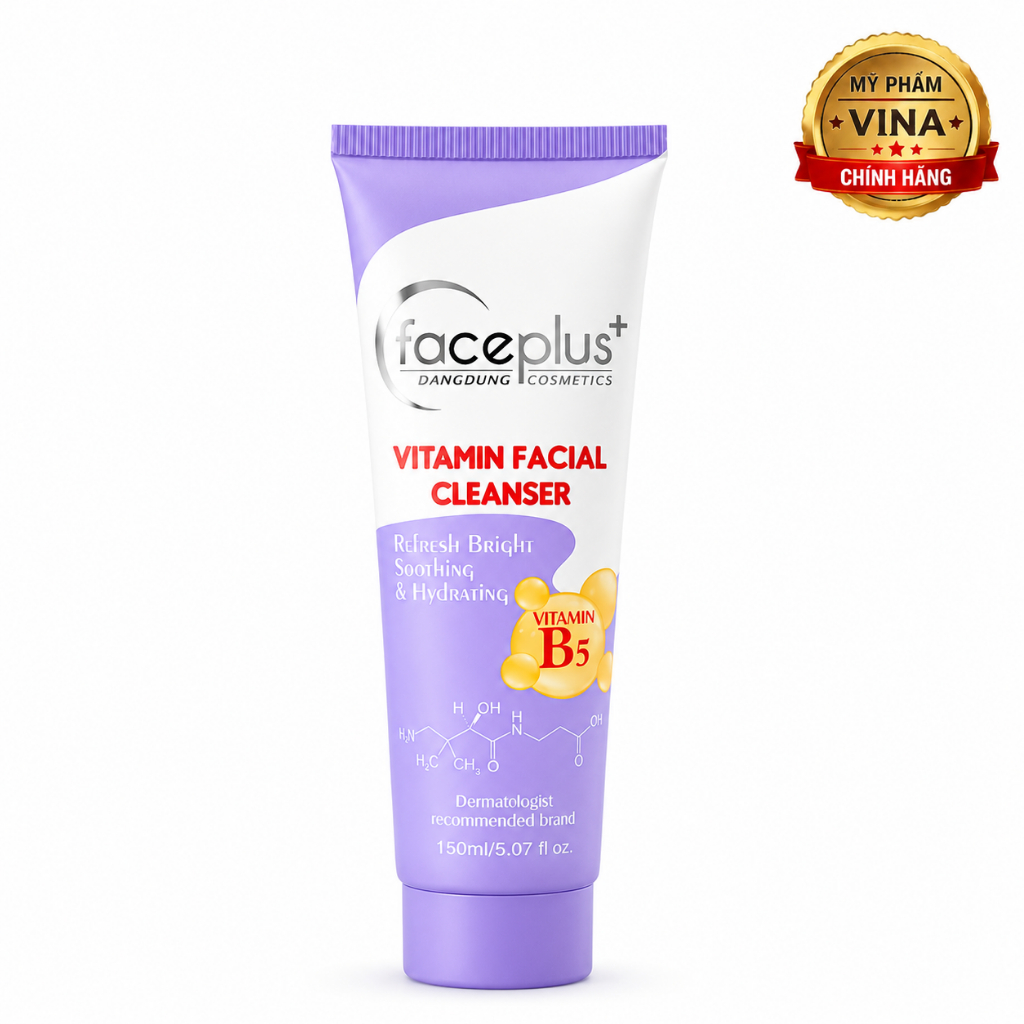 Sữa rửa mặt Faceplus+ Vitamin B5 150ml