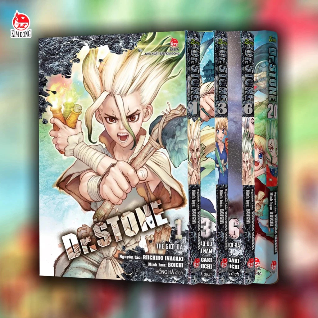 Truyện tranh - Dr. Stone - Lẻ tập (1,2,3,4,5...)