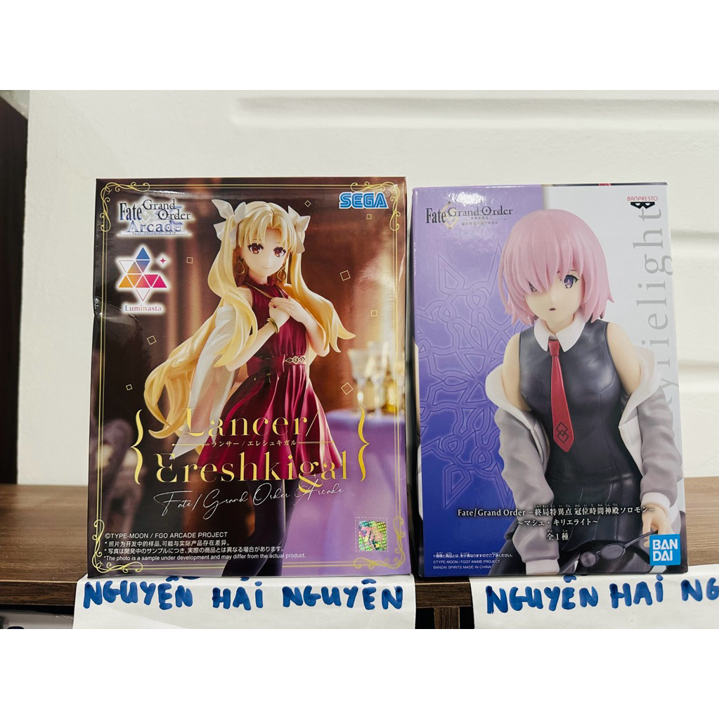 [ FATE GRAND ORDER ] Mô Hình Chính Hãng FGO Sega Lancer Ereshkigal / Bandai Mash Kyrelight