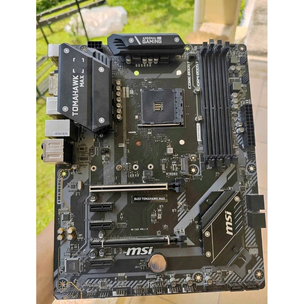 B450 tomahawk,lỗi lan, sound