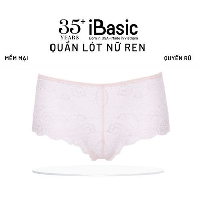  Quần lót ren nữ iBasic hipster co giãn tốt mềm mịn quyến rũ PANW137