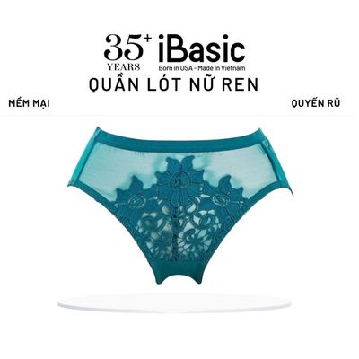  Quần lót ren lưới nữ iBasic mỏng nhẹ co giãn tốt thoáng mát PANW166