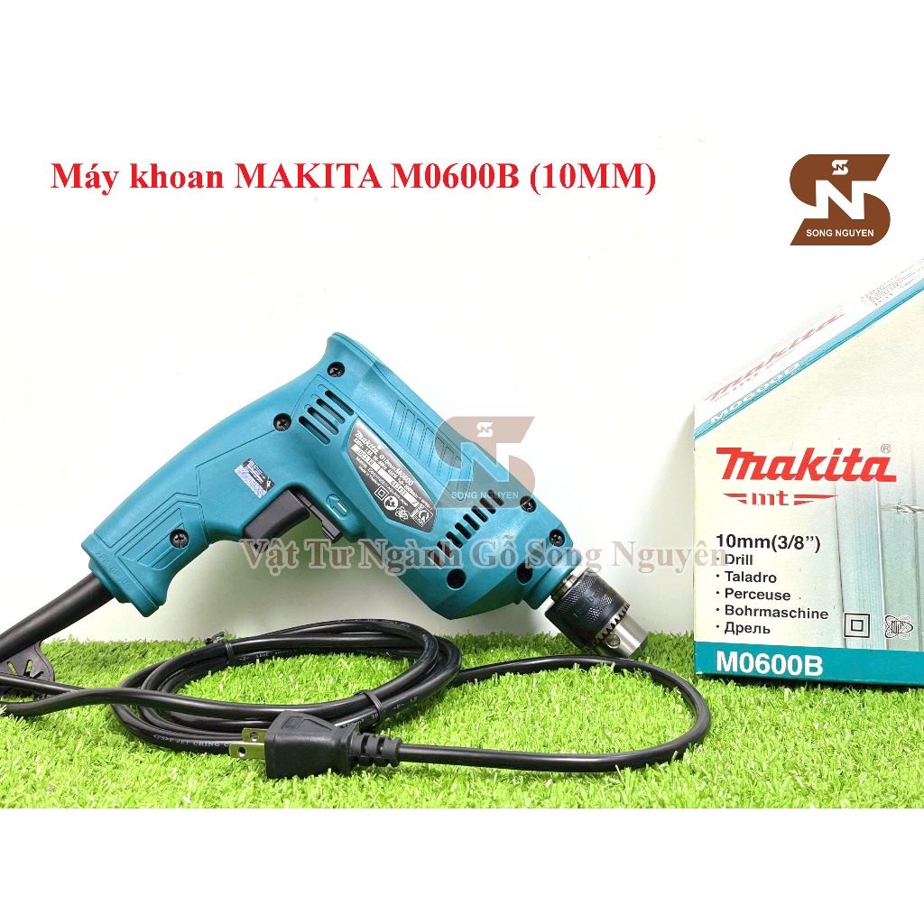 Máy khoan MAKITA M0600B (10MM) - Ngành gỗ