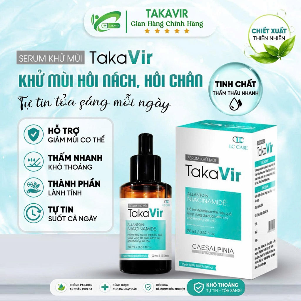 N1 Serum Khử Mùi TAKAVIR 20ml
