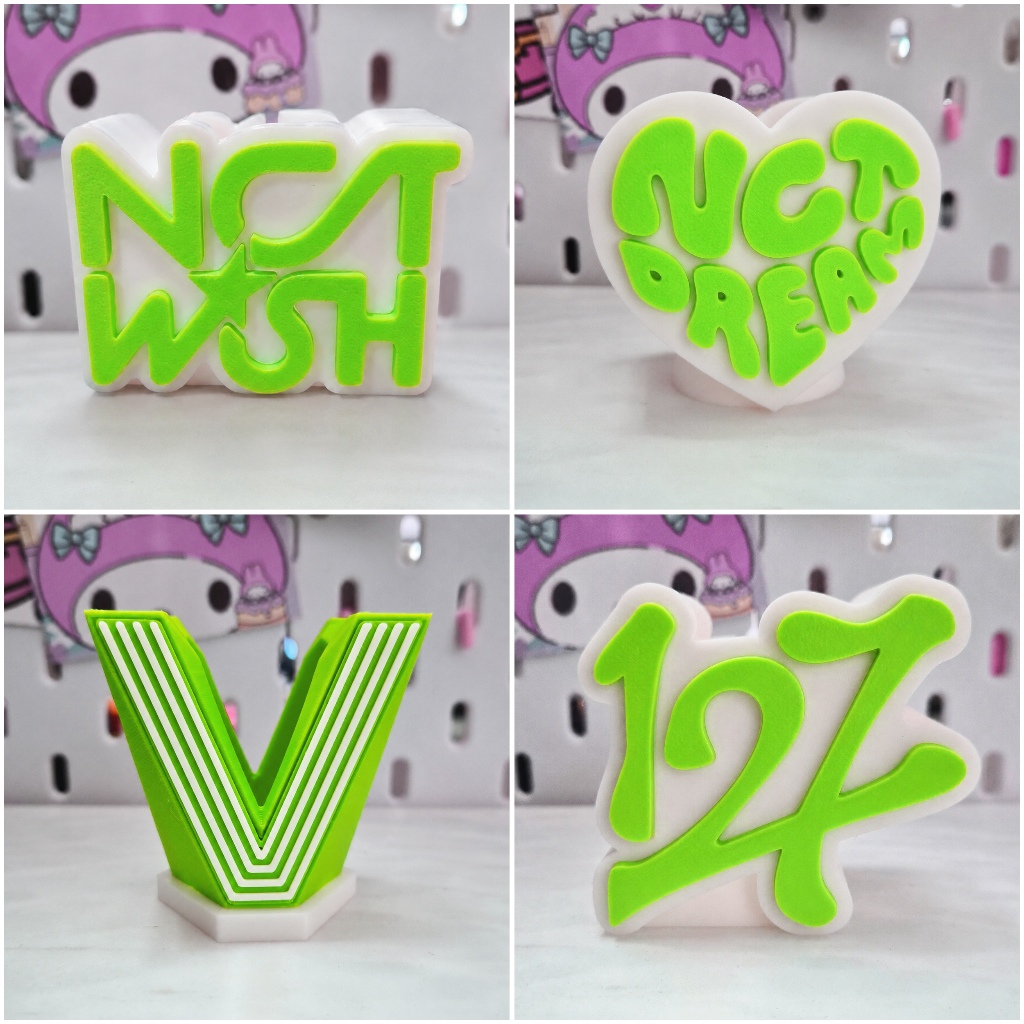 Đế trưng bày Lightstick Kpop - NCT Wish - NCT Dream - NCT 127 - WayV