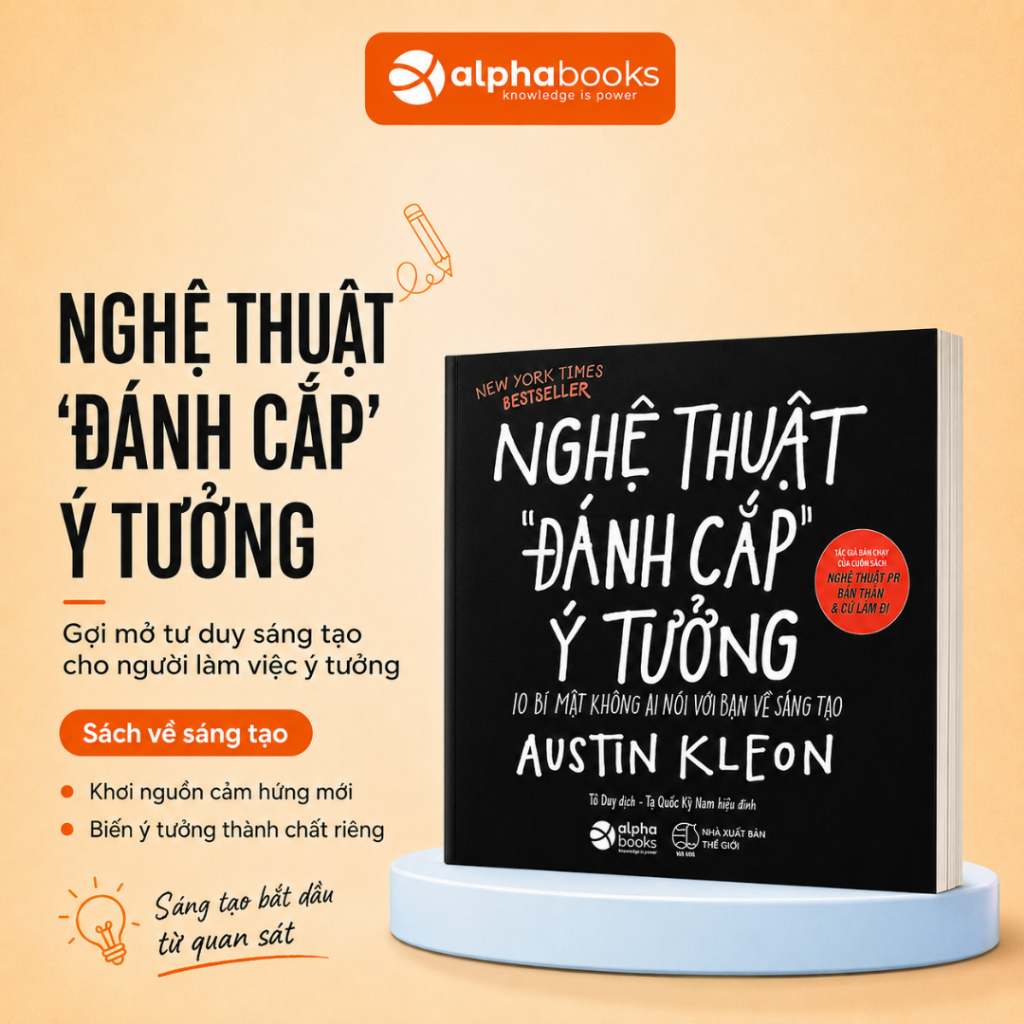 Sách - Nghệ Thuật Đánh Cắp Ý Tưởng (Alpha Books)