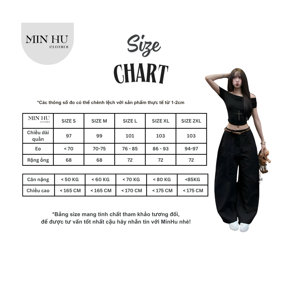 Quần Kaki Harem Unisex MINHU CLOTHES, Quần Kaki Dáng Rộng Lưng Thun Co Giãn [Q01] | BigBuy360 - bigbuy360.vn