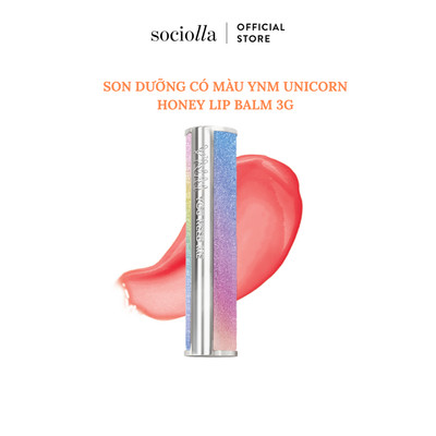 Son Màu Có Dưỡng YNM Unicorn Honey Lip Balm 3g