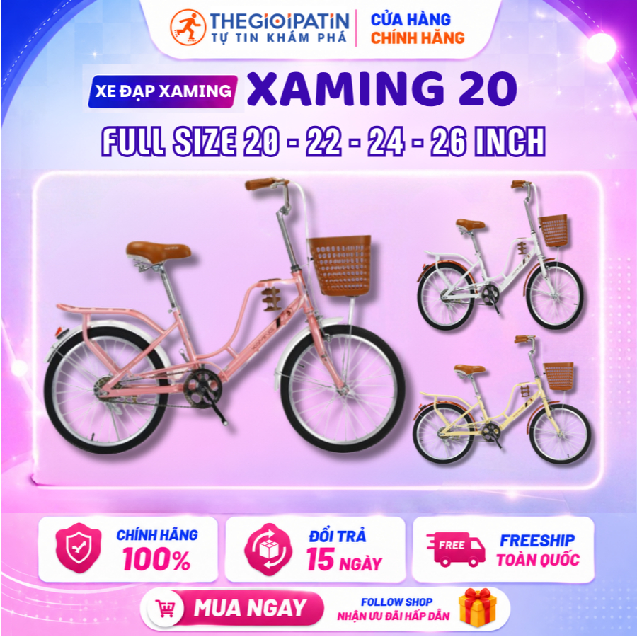 Xe Đạp Trẻ Em Xaming 20 Size Lớn Cho Bé