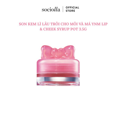 Son Thạch Lâu Trôi Cho Môi Và Má YNM Lip & Cheek Syrup Pot 3.5g