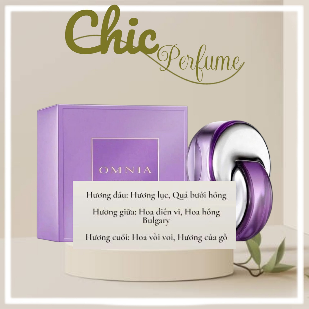 Nước Hoa Nữ Omnia Amethyste [ Tím ] 65ML