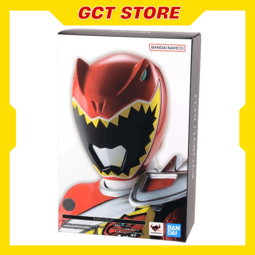 [CÓ SẴN] Mô Hình SHF Kyoryu Red Zyuden Sentai Kyoryuger