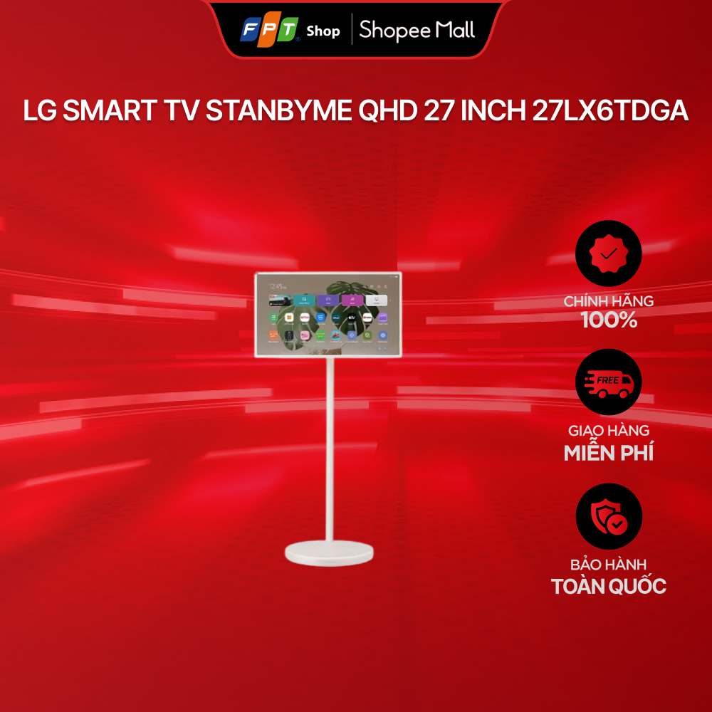 LG Smart TV StanbyME QHD 27 inch 27LX6TDGA