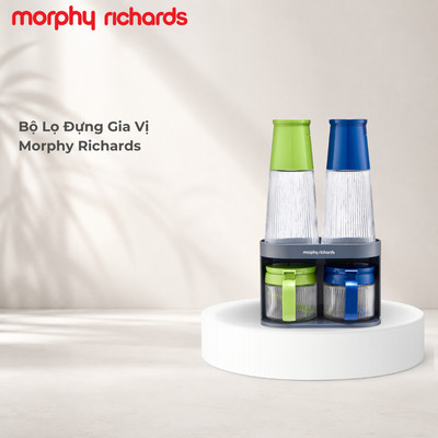 [QUÀ TẶNG KHÔNG BÁN] Bộ lọ đựng gia vị Morphy Richards Chính Hãng