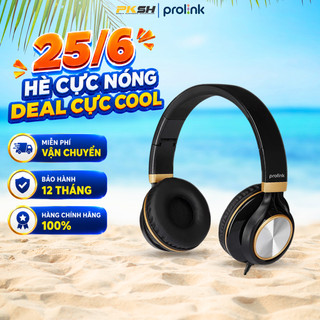 Tai nghe prolink phc1002e - tai nghe chụp tai - tai nghe có dây - hàng chính hãng