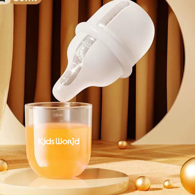 Dụng cụ cho bé uống thuốc uống sữa KidAndMom bón thức ăn chống sặc chất liệu silicon mềm an toàn