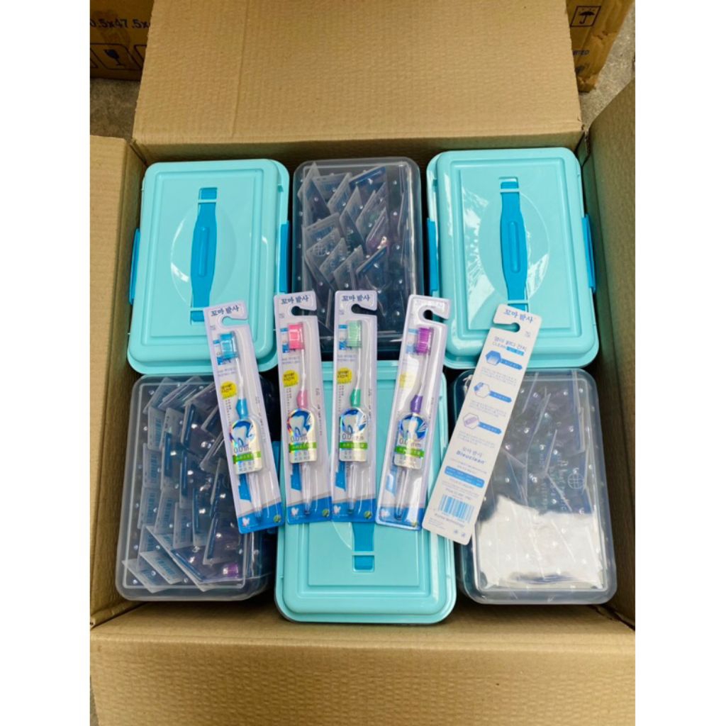 Combo 5 bàn chải đánh răng công nghệ Hàn Quốc (tặng thêm 1 cái)