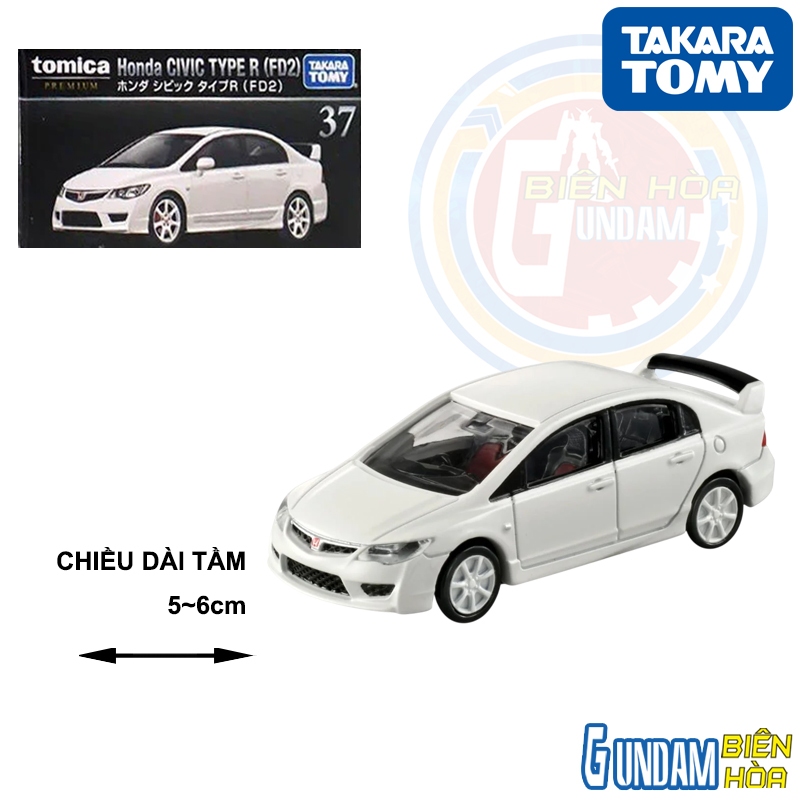 Xe mô hình TOMICA  PRM No.37 Honda Civic Type R(FD2) 23