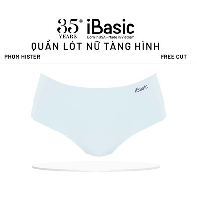 Quần lót nữ su không đường may iBasic lưng cao không lộ viền free cut phom hipster V029 Có size 5XL