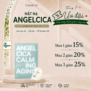 Mặt nạ phục hồi da Angelcica Lassie’el Hàn Quốc - Làm dịu nhanh, cấp ẩm sâu, chống lão hóa dịu nhẹ
