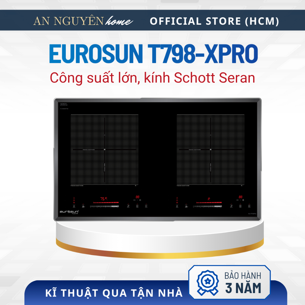 Bếp Từ EUROSUN EU-T798PRO / EU-T798XPRO 2026