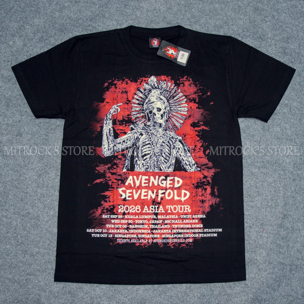 Áo Avenged Sevenfold (A7X) - Rock band tee - Áo Rock - Size S, M, L, XL, XXL - Áo Thái Lan