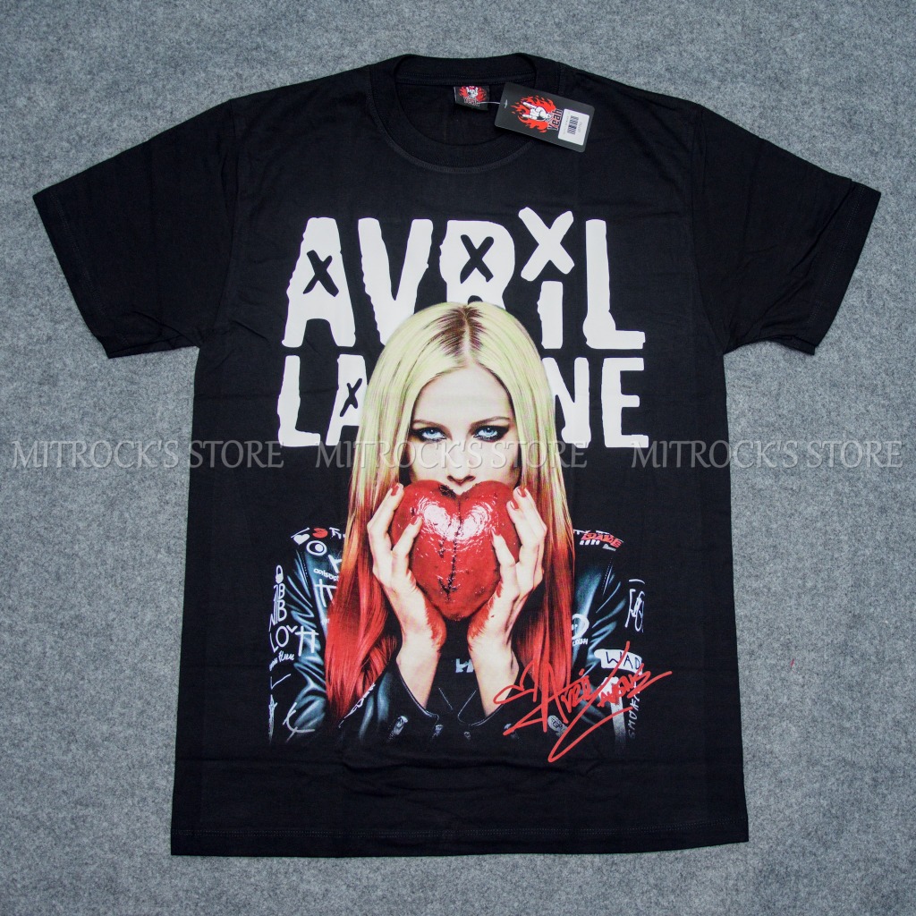 Áo Avril Lavigne - Rock band tee - Áo Rock - Size S, M, L, XL, XXL - Áo Thái Lan