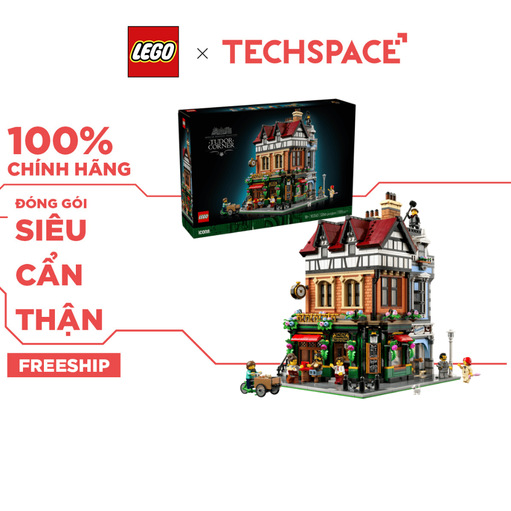 Bộ Mô Hình LEGO Icons Tudor Corner #10350