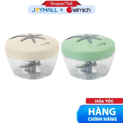 Dụng Cụ Xay Rau Củ Quả 400ml Elmich EL8416, Hàng Chính Hãng, Xay Đa Năng, Cốc Bằng Nhựa - JoyMall