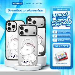 Ốp Lưng Cứng iPhone Chống Sốc Chống Va Đập Weekase In Hình Củ Tỏi Không Sợ Ma - In Siêu Tốc, Màu In Cực Bền