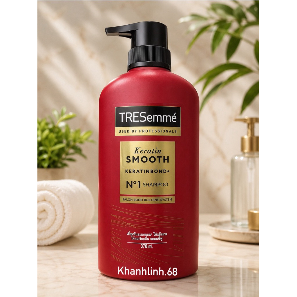 Dầu gội TRESemme thái lan 370ml ( mầu đỏ )