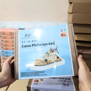 Cano Phản Lực, Đồ Chơi Stem Tự Lắp Ráp DIY