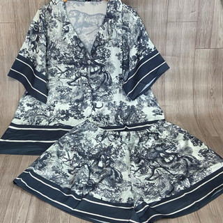 (Bigsize) Đồ Bộ Lụa Tiểu Thư Cao Cấp - Chất vải rũ mượt, cực mát