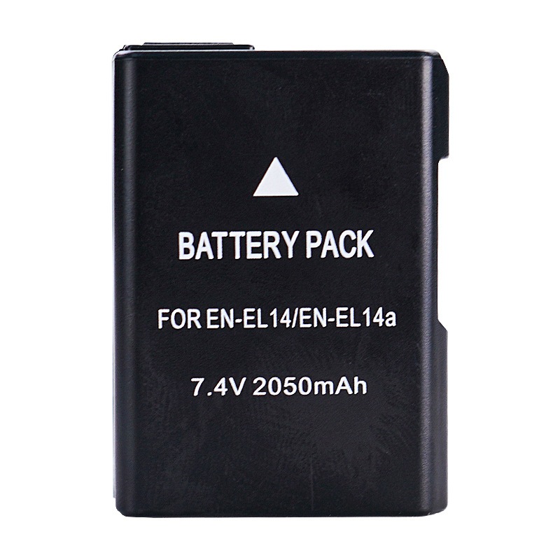 PIN MÁY ẢNH NIKON EN-EL14/A, DÙNG CHO CÁC DÒNG NIKON D3200, D3400, D5100, D5500, P7000, P7100, P7700