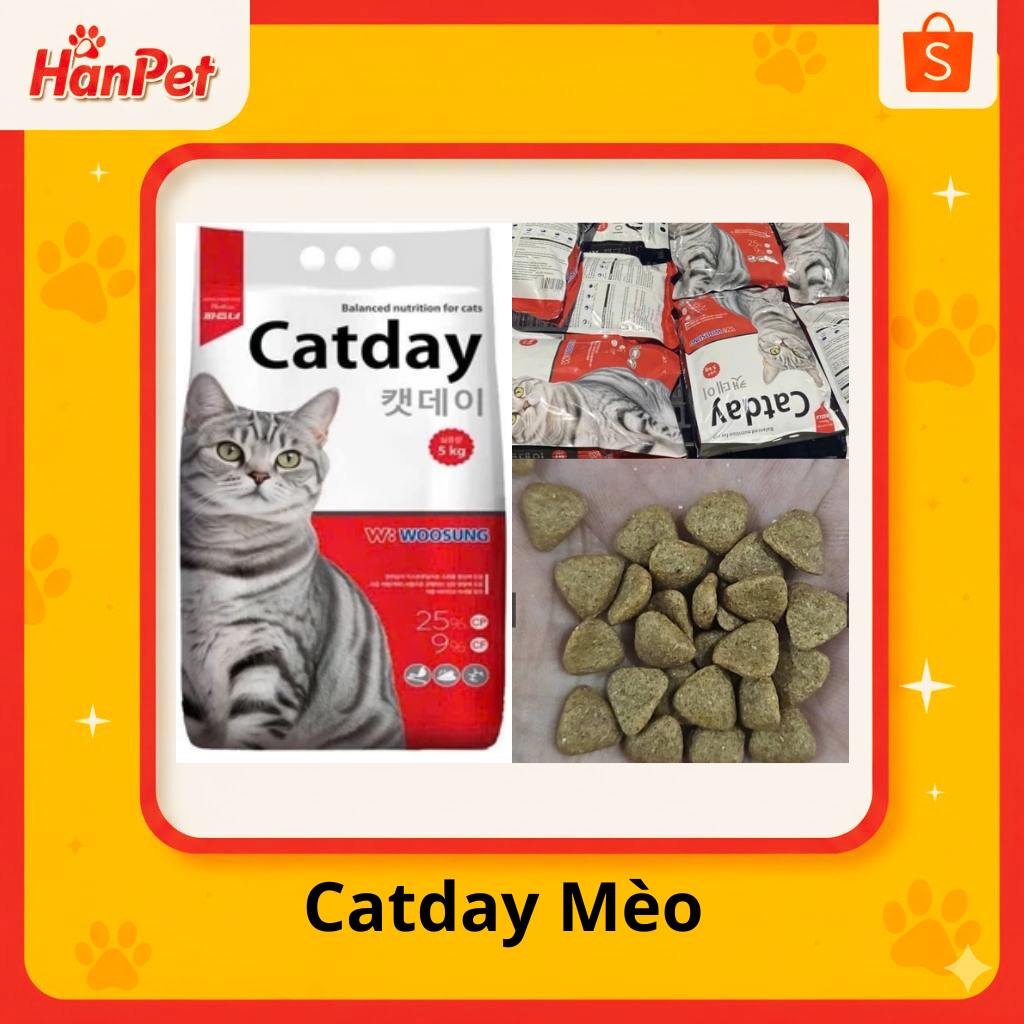 Cat's Eye - CATDAY Thức ăn mèo Hàn Quốc Thức ăn viên cao cấp cho mèo mọi lứa tuổi