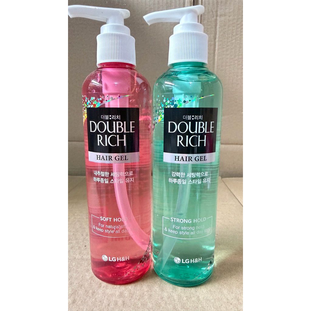 Gel vuốt tóc Double Rich Giữ Nếp Tóc Uốn 250ml