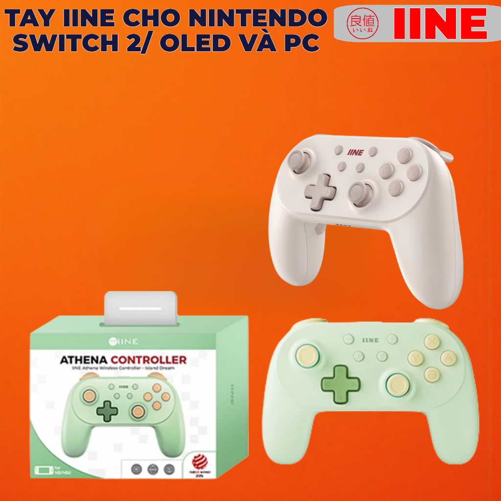 Tay IINE cho Nintendo Switch 2/ Oled và PC