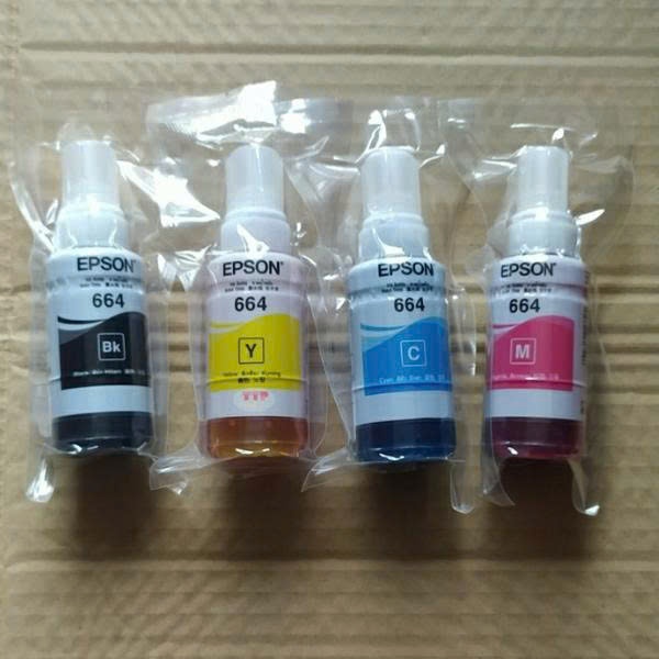 Mực Máy In Epson 664 Dùng Cho Epson L110, L120, L210, L220, L300, L310, L350 - Hàng Nhập Khẩu