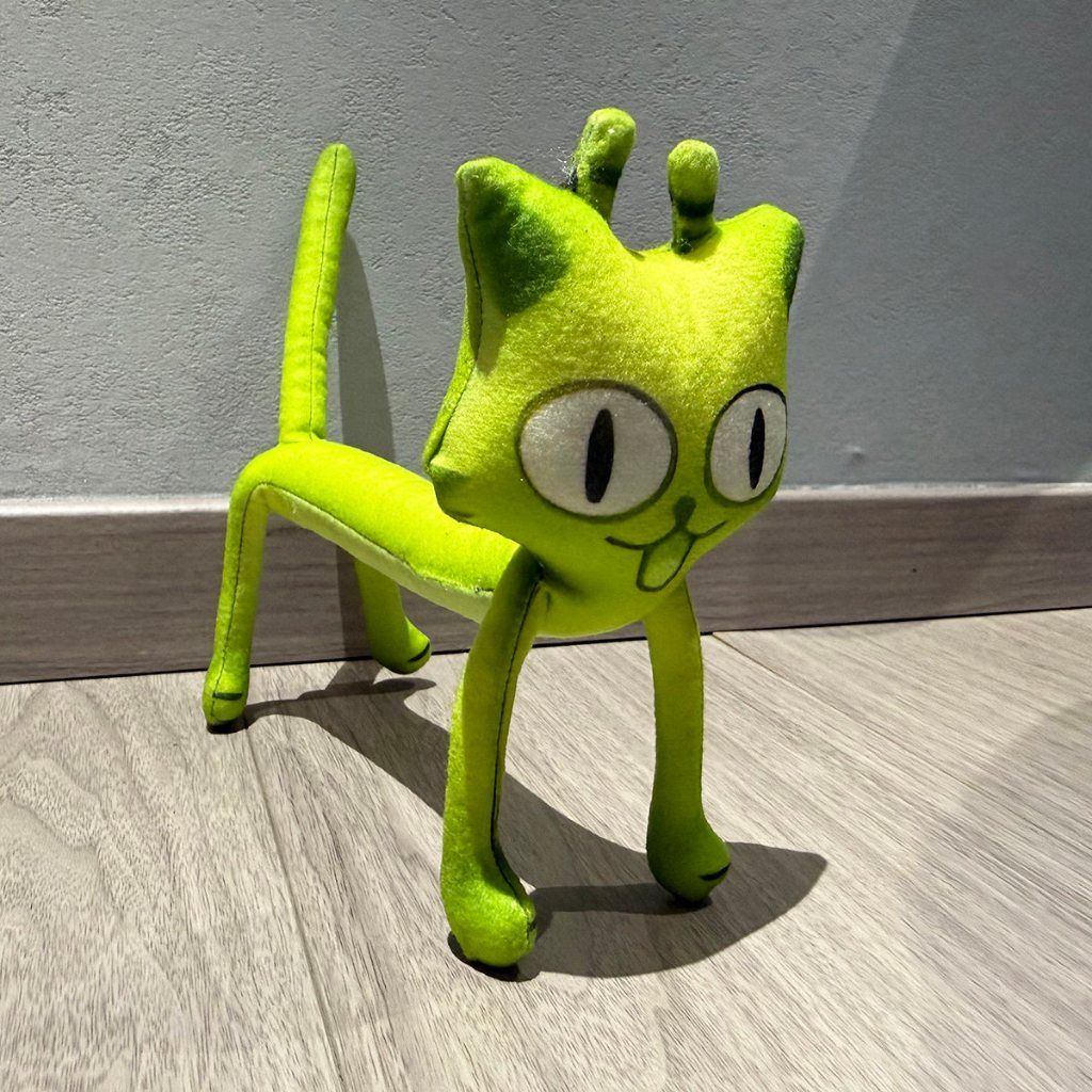 Thú Nhồi Bông Chuột Cat Meme Hakimi Eggy Party Hài Hước Tạo Dáng Được Có Khung Kẽm Bên Trong