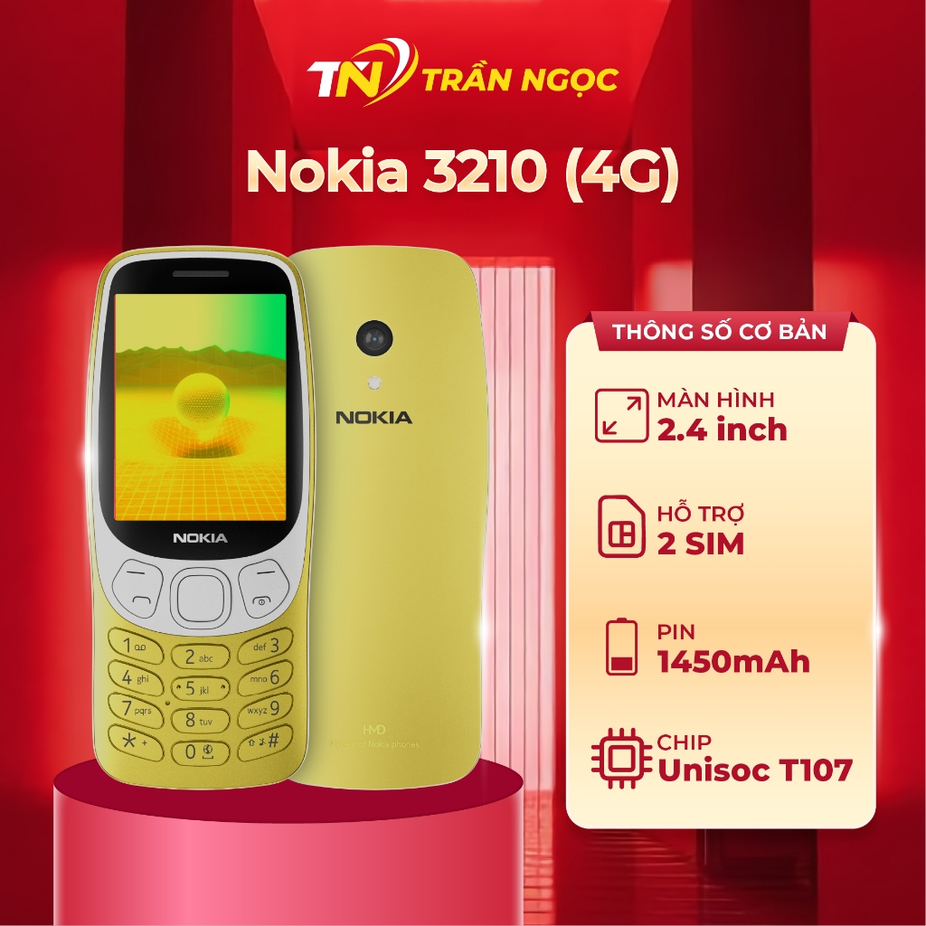 Điện thoại Nokia 3210 (4G) Chính Hãng