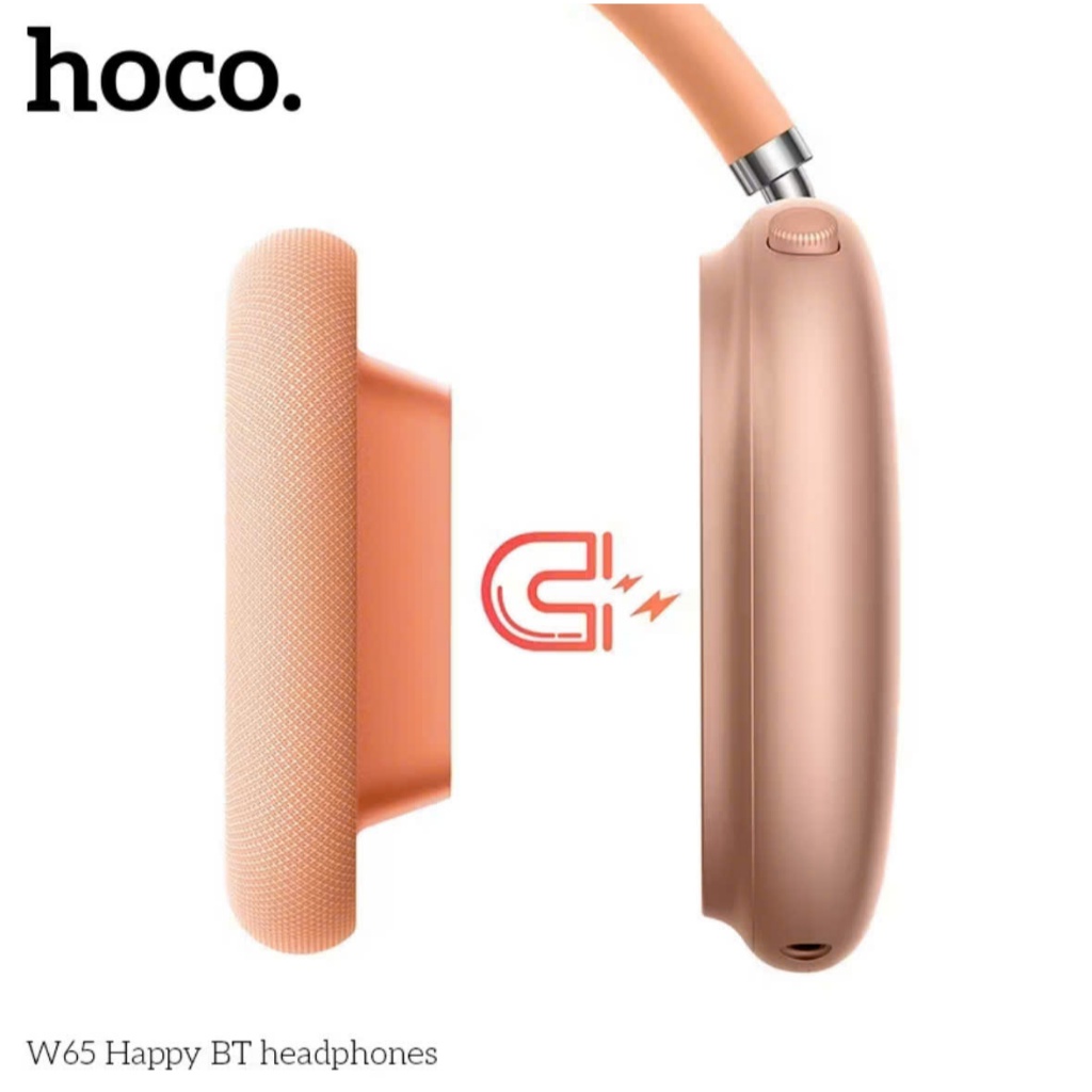 Tai nghe chụp tai Hoco W65 Base chính hãng kiểu dáng gọn nhẹ,kết nối Bluetooth v5.4 siêu nhạy, bass hay, chính hãng Hoco | BigBuy360 - bigbuy360.vn