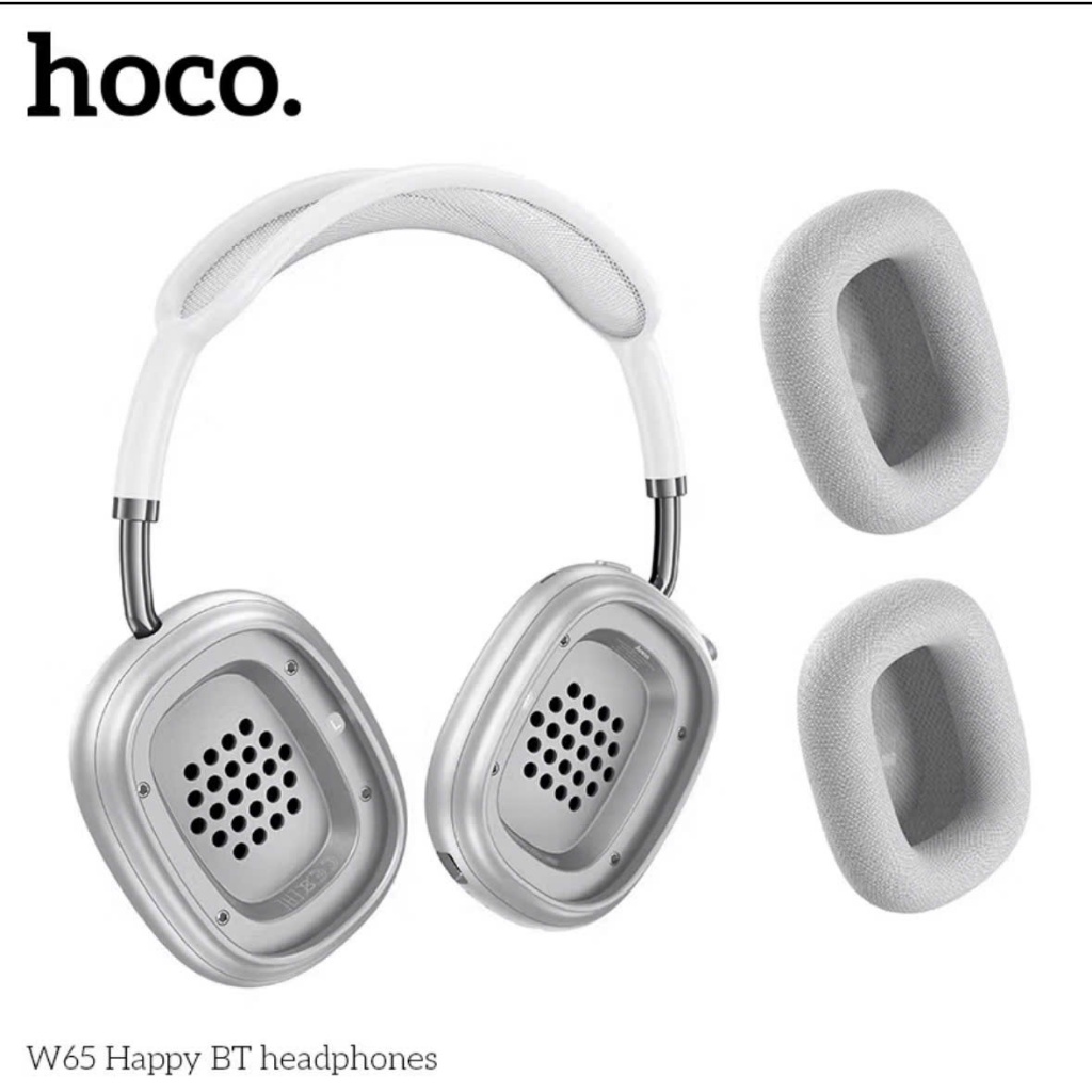 Tai nghe chụp tai Hoco W65 Base chính hãng kiểu dáng gọn nhẹ,kết nối Bluetooth v5.4 siêu nhạy, bass hay, chính hãng Hoco | BigBuy360 - bigbuy360.vn