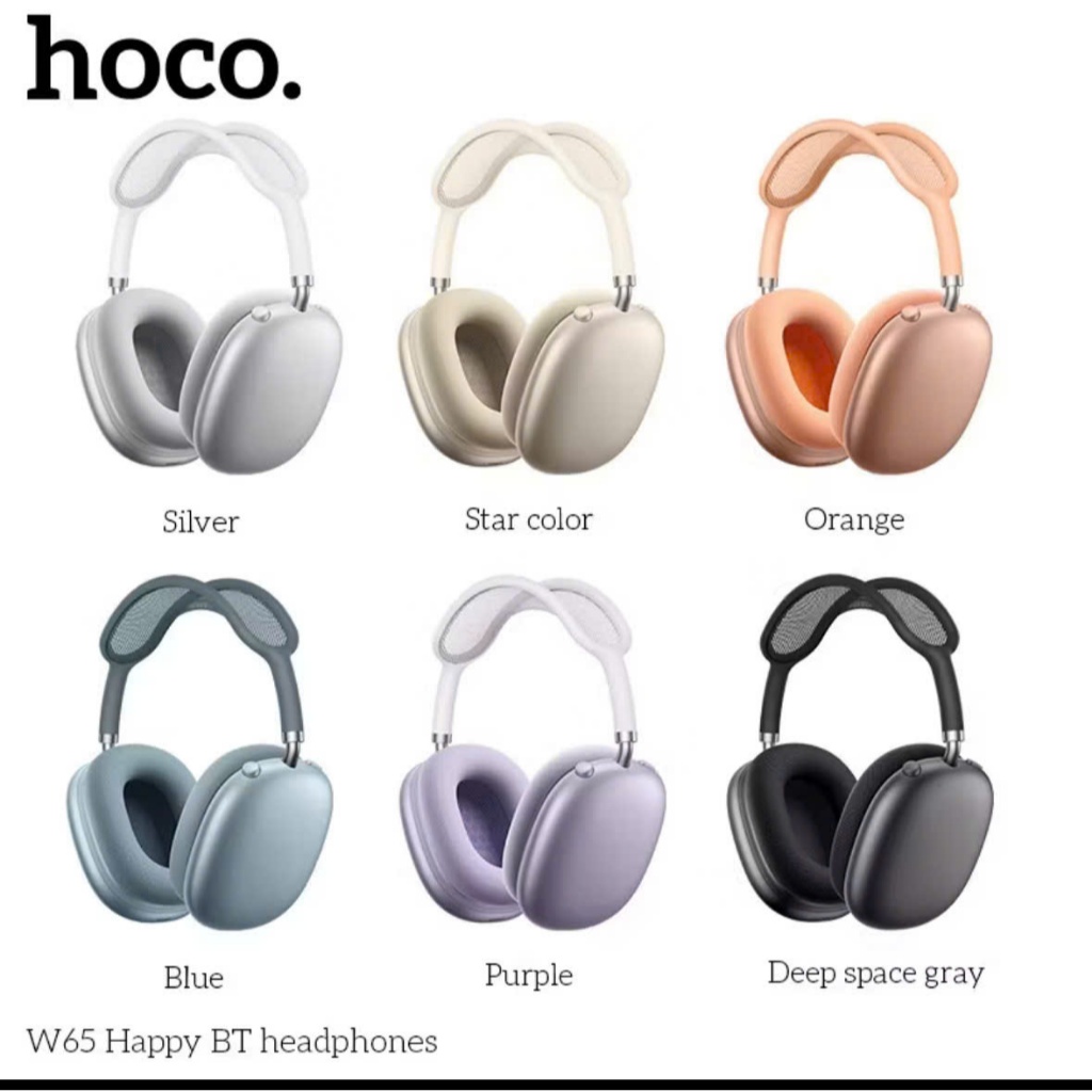 Tai nghe chụp tai Hoco W65 Base chính hãng kiểu dáng gọn nhẹ,kết nối Bluetooth v5.4 siêu nhạy, bass hay, chính hãng Hoco | BigBuy360 - bigbuy360.vn