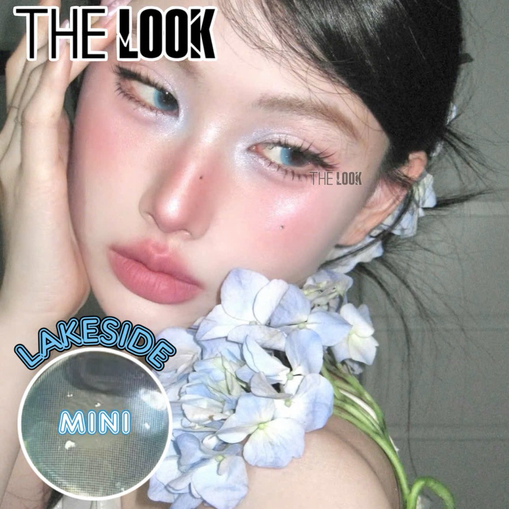 [HOẢ TỐC HCM] Kính Áp Tròng Mini Lakeside Blue - ĐỦ ĐỘ CẬN
