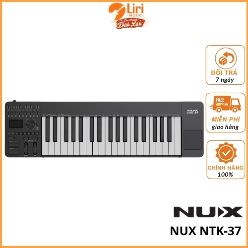 MIDI Keyboard Controller Nux NTK-37 - Liri Music