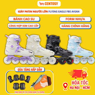 [Tặng Bảo Hộ Tay Chân] Giày Patin Người Lớn Flying Eagle FBS AVIAN, Giầy Patin Trượt Mượt Chính Hãng