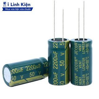Tụ hóa 50V 1uF-3300uF tần số cao