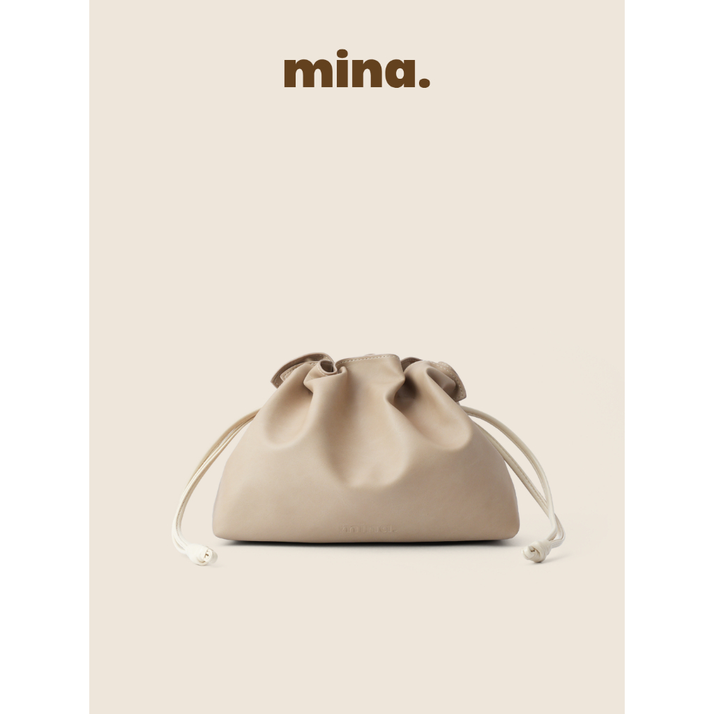 Túi xách nữ Mina. Nova Bag - Màu Kem