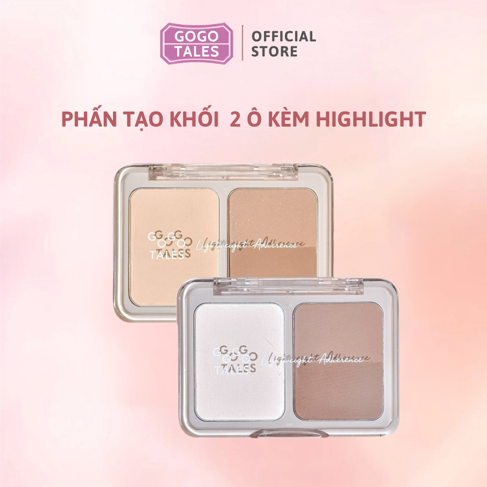 Phấn Tạo Khối Bắt Sáng Gogo Tales Lightweight GT710 dễ sử dụng - GogoTales